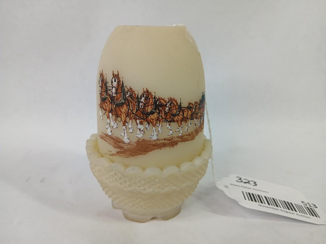 Fenton Budweiser Fairy Lamp (1 of 5)