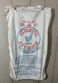 Favorite Dry Mash and Other Feed Bags