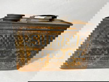 Supreme Auto Oil Gulf Can