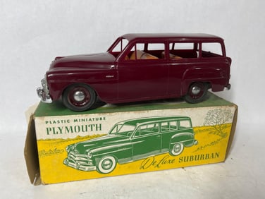 Miniature Plymouth Suburban Model Car