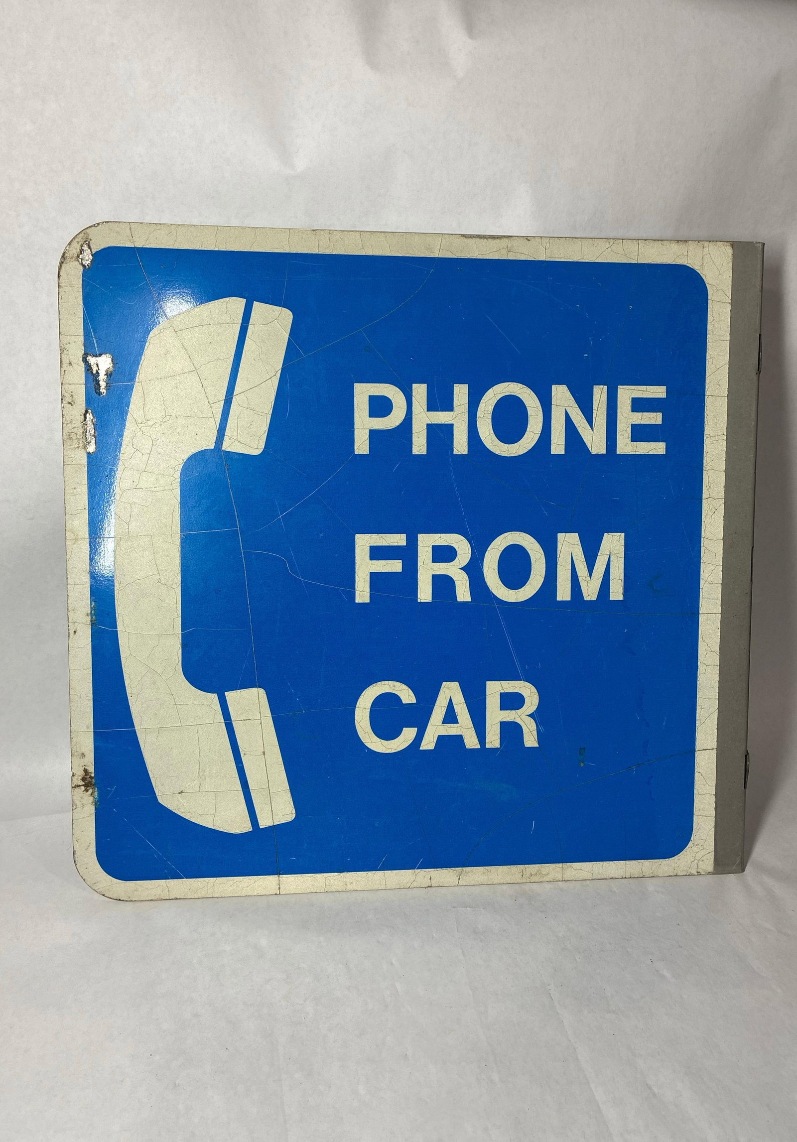 Car Phone Reflective Flange Sign: 18x19