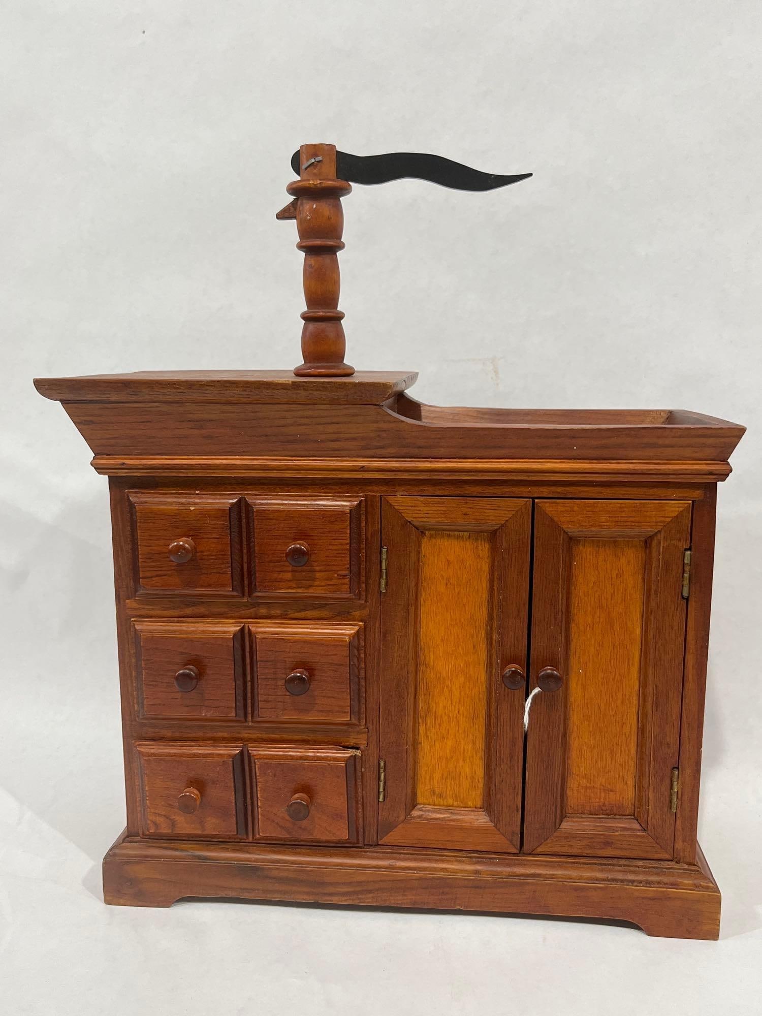 Salesman Sample 2 Door/ 3 Drawer Dry Sink (1 of 5)