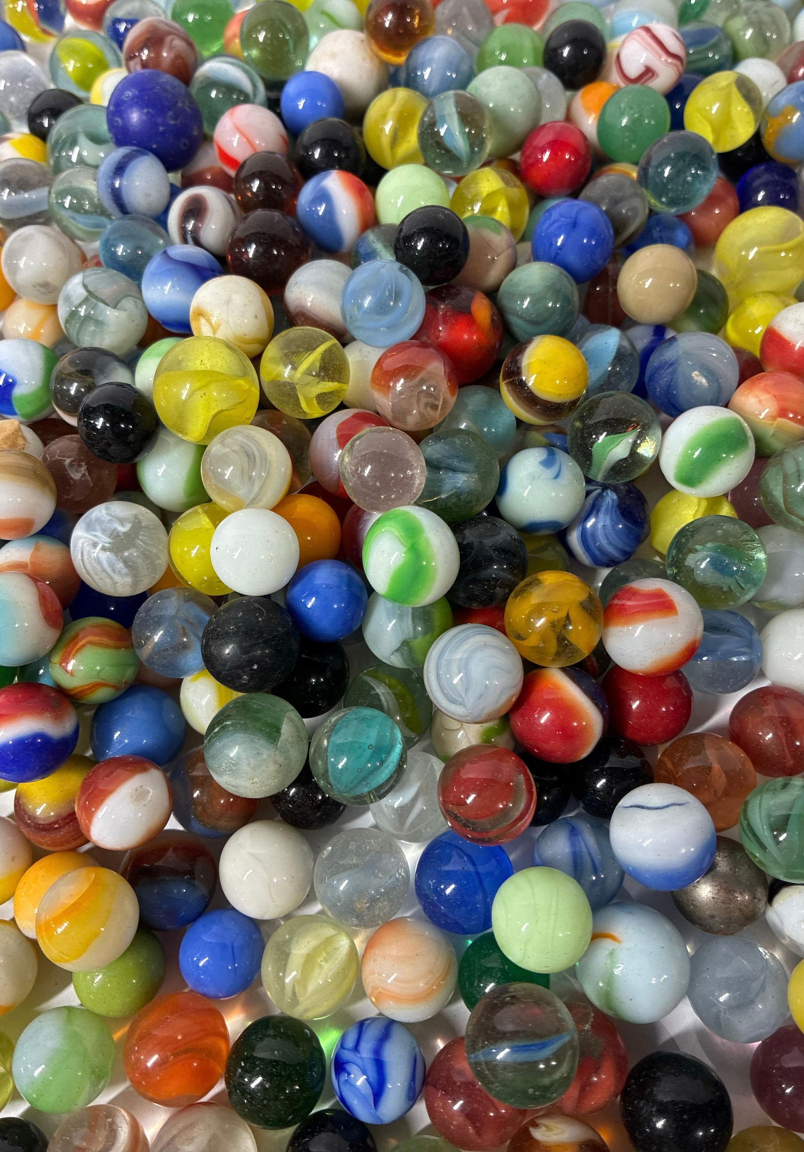 Large Lot of Early Marbles Inc. Shooters, Uranium and More: This lot is loaded as seen in photos 