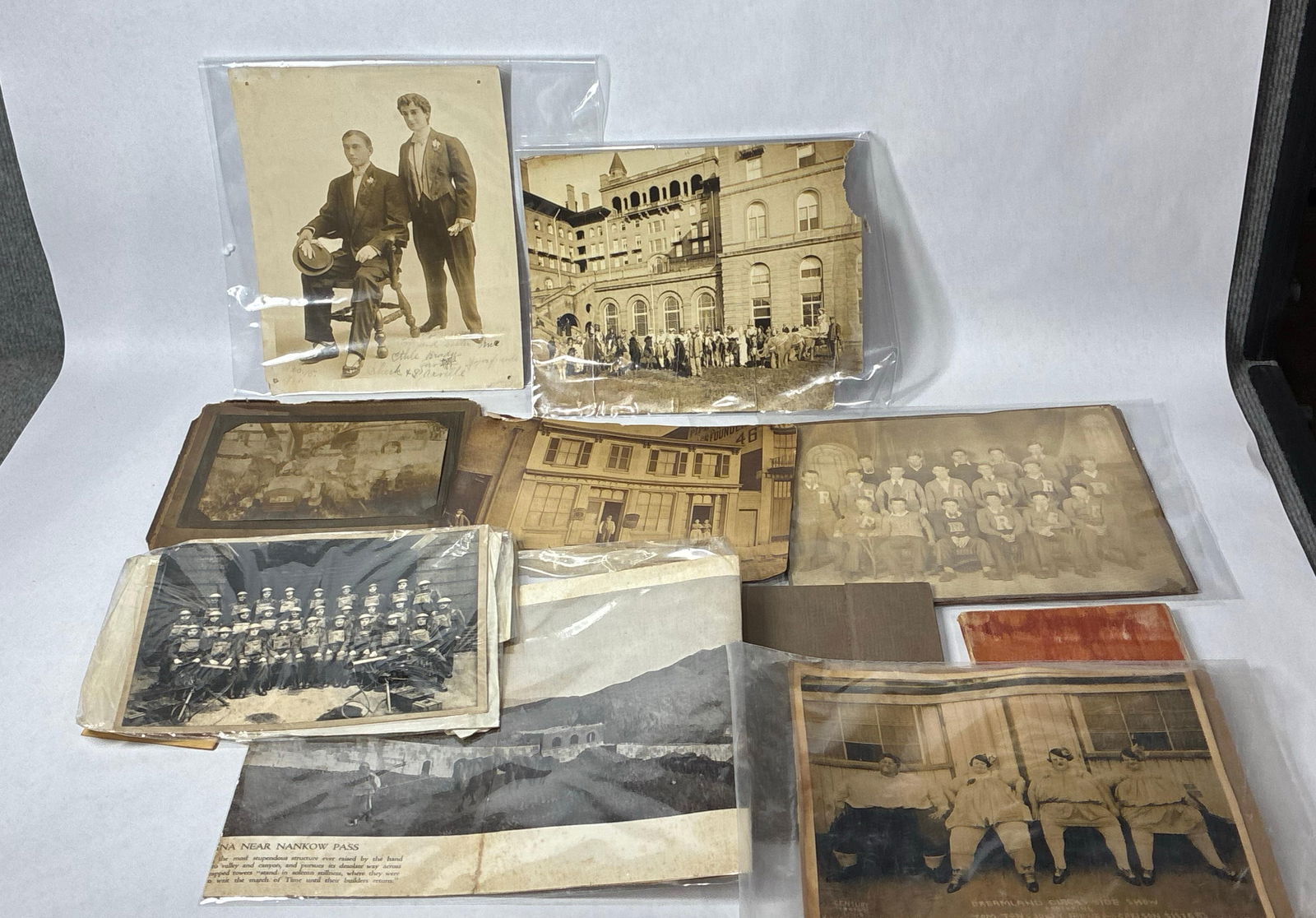 Early 1900's Traveling Circus Photographs and Ephemera Lot (1 of 13)
