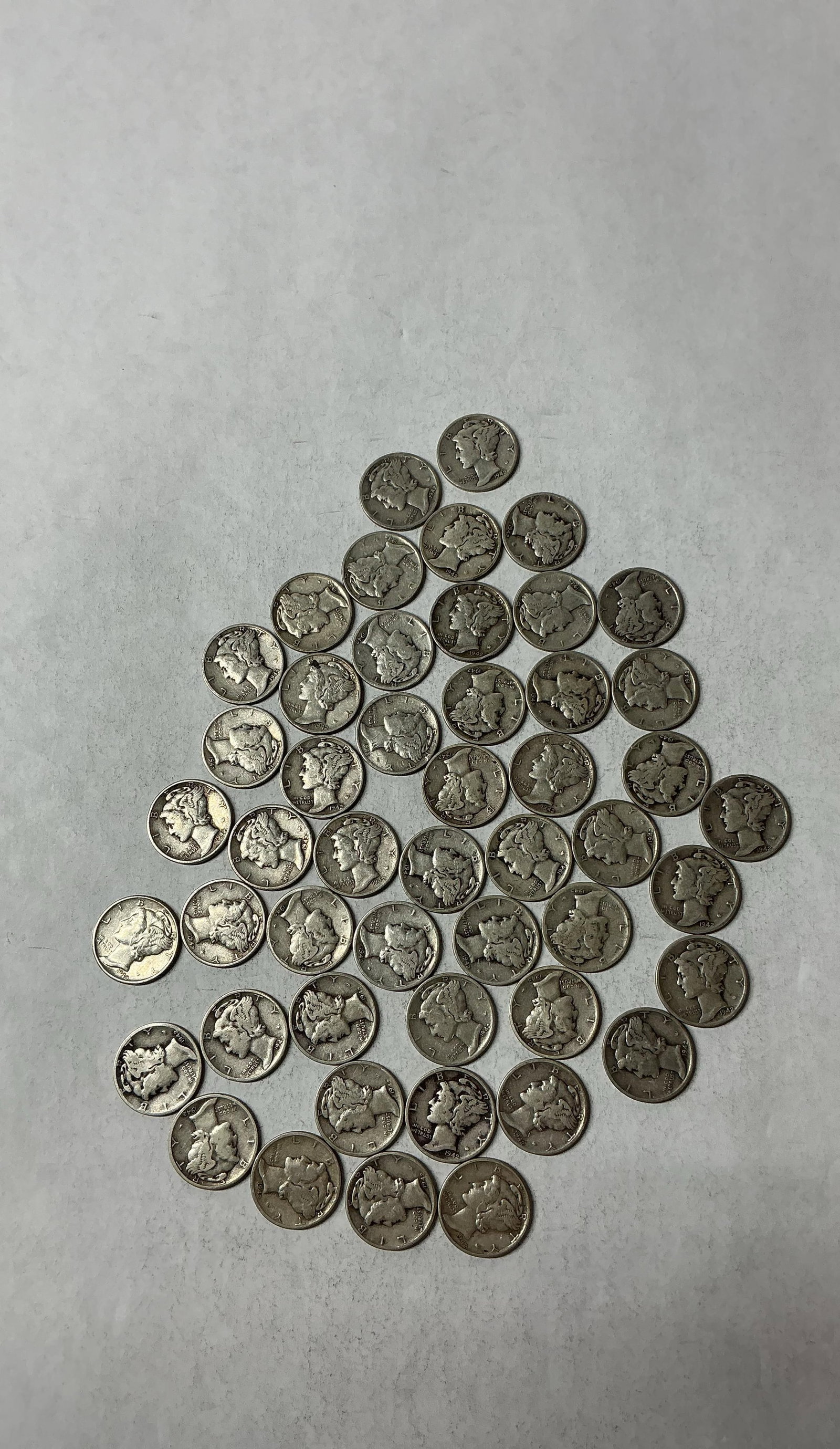 1942 Mercury DImes (1 of 5)