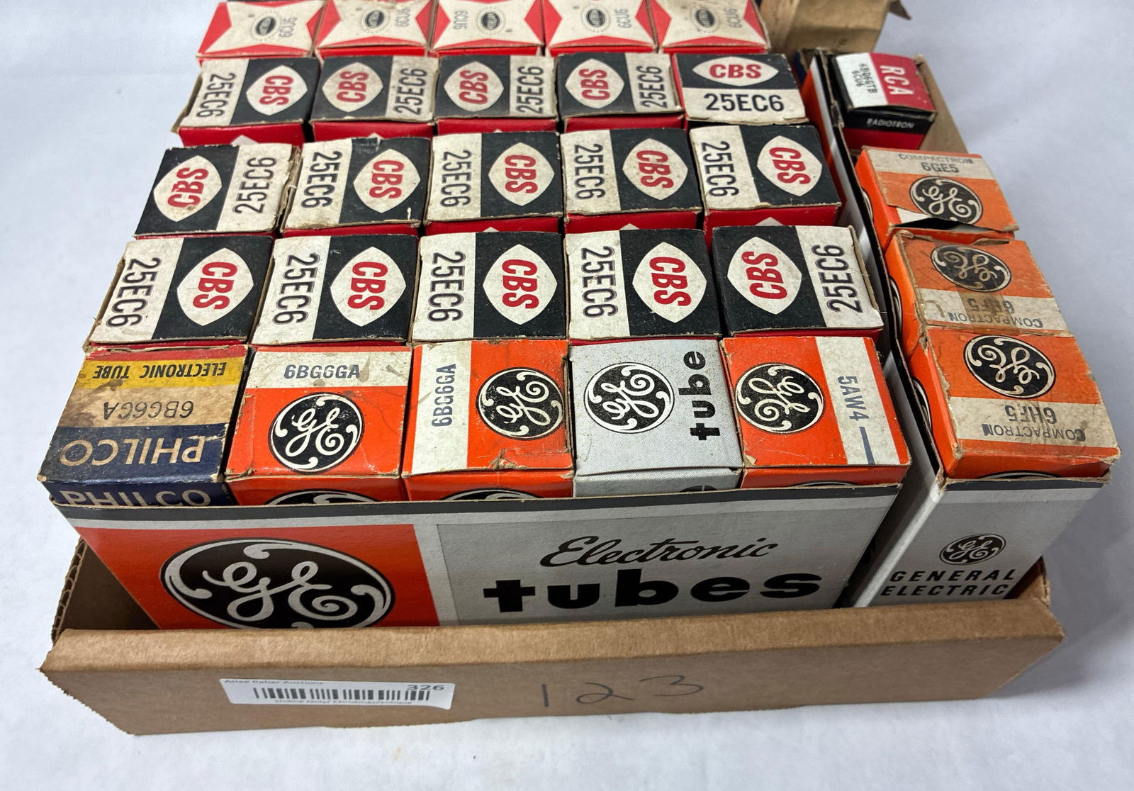 GE, Philco, CBS and RCA Electronic Tubes NOS (1 of 6)