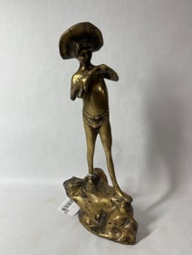 Giovanni Varlese Art Brass/Bronze Figural Statue