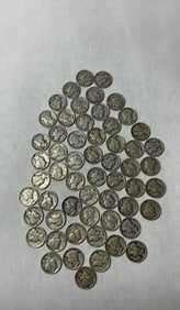 57- Mercury Dimes