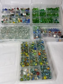 Glass and Uranium Marbles