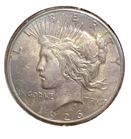 1926 S Silver Peace Dollar US Coin