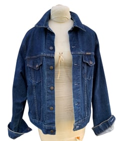 Iconic Vintage Men's Wrangler Denim Jean Jacket