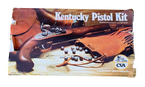 Connecticut Valley Arms Black Powder Percussion .45 Caliber Kentucky Pistol Kit