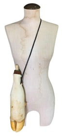 Unusual Taxidermy Cow Hoof Liquor, Wine, Water Bottle Flask