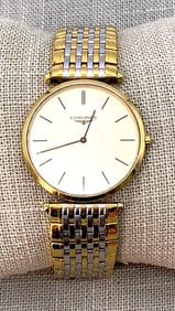 Luxe La Grande Classique de Longines Men's Slim Profile Wristwatch