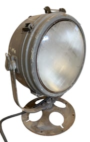 Vintage Crouse-Hinds Company 500 Watt Naval, Industrial, Rescue, Theatre, Working Search Light