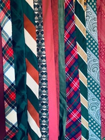 13 pc Men's Vintage Necktie Collection
