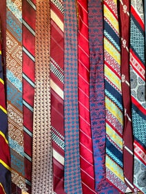 13 pc Men's Vintage Necktie Collection