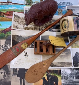 67 pc Yellowstone, Pikes Peak, Ponderosa Ranch Travel Souvenirs and Postcard Collection