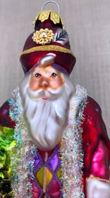 48 Vintage Santa Claus, Gingerbread Man, Snowman, Christmas Tree Ornaments