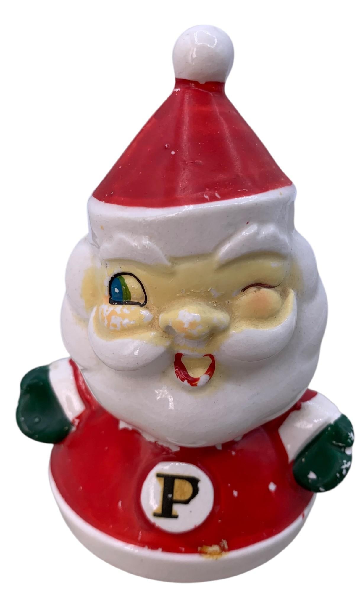 63 pc Vintage Howard Holt, Japan, Santa, Mrs. Claus, Christmas Salt & Pepper Holiday Figurines (1 of 20)