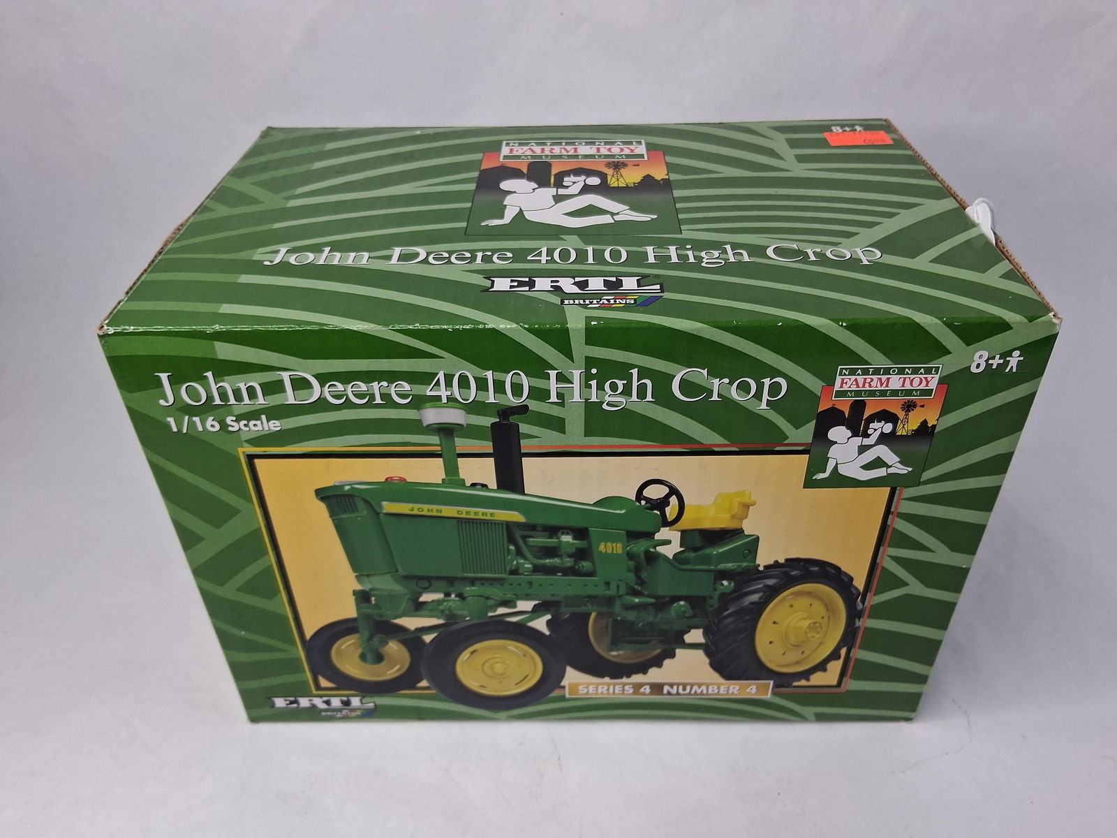 Ertl John Deere 4010 High Crop Nat. Farm Toy Museum WF HD Tractor Series 4 No. 4 Collector Edition (1 of 6)