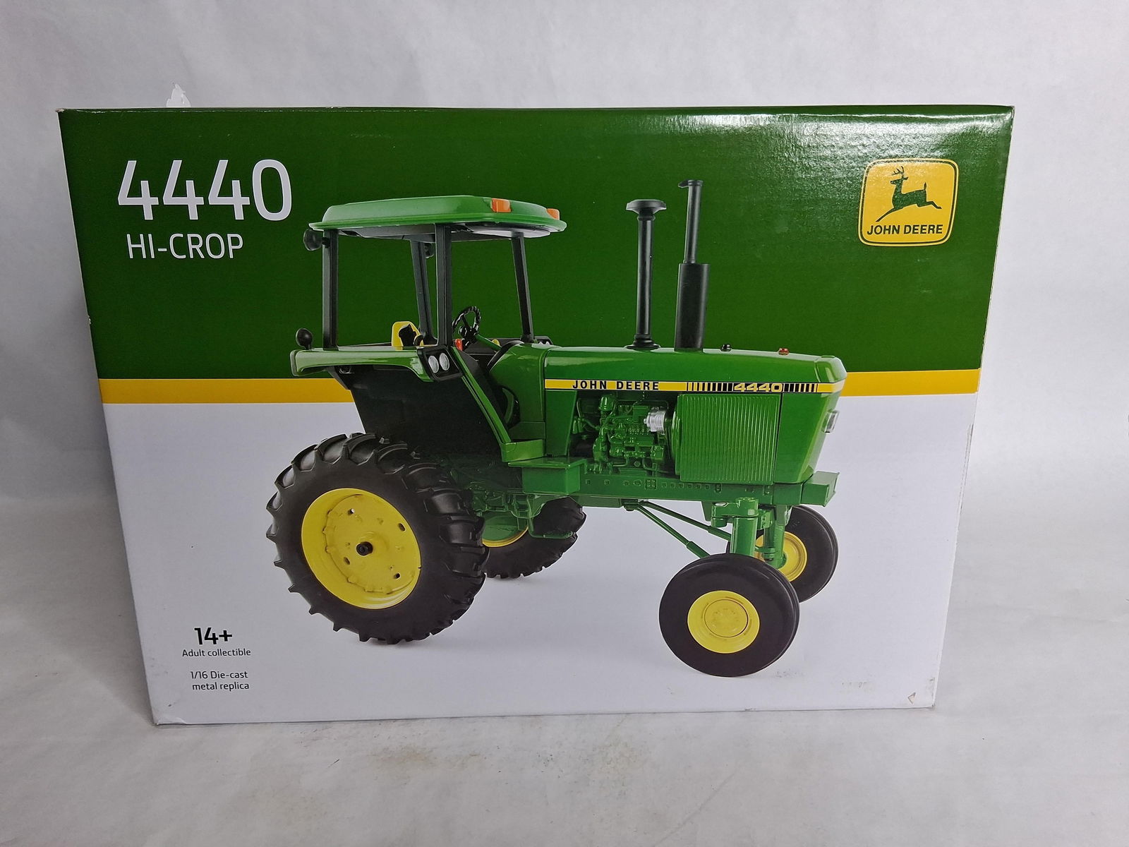Ertl John Deere 4440 Hi Crop HD WF Tractor w/ Cab Limited Edition Two Cylinder Club (1 of 5)