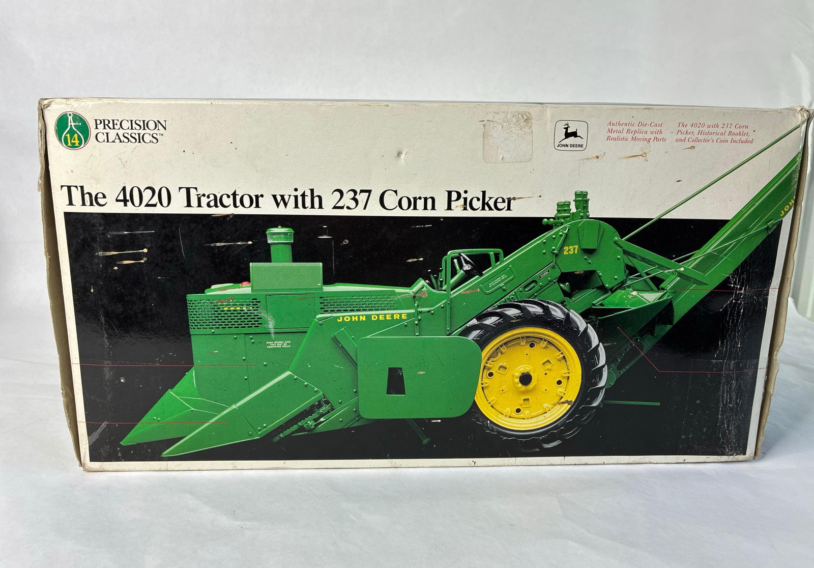 Ertl John Deere NF HD 4020 Tractor w/ 237 Corn Picker Special Precision Classics No. 14: NOS 1/16 Scale Stock no. 5083
