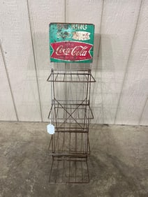 Big Size Coca Cola Store Display Rack
