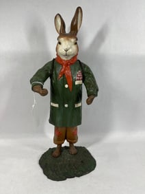 Cast Iron Peter Rabbit Garden Figure