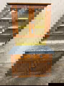 Miniature Childs Step Back Cabinet