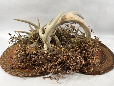 Deer Antler Primitive Centerpiece