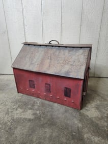 Darling Tin Barn Birdhouse