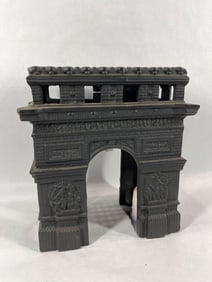 Cast Iron Model of the Paris Arc De Triomphe