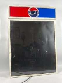 Pepsi Cola Illuminated Menu Board