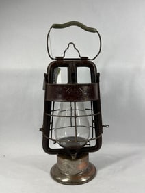 Dietz Fire Dept Horse Drawn Carriage Lantern