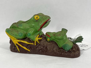 Mechanical Cast Iron Frog Bank