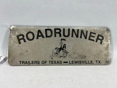 Roadrunner Trailers of Texas Sign