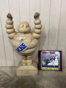 Michelin Man Advertising Figure and SIgn
