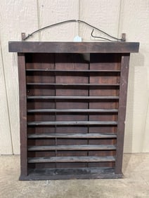 Farmhouse Barn Louver turned Shelf