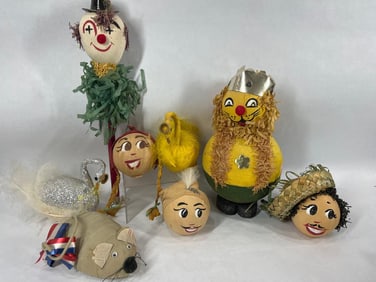 Hand Painted 1960s Surprise Balls