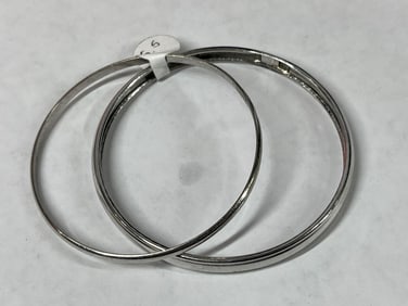 Sterling Silver Bangle Bracelets