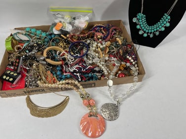 Large lot of Costume Jewelry