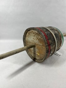 Interesting Primitive Barrel Style Fishing Float