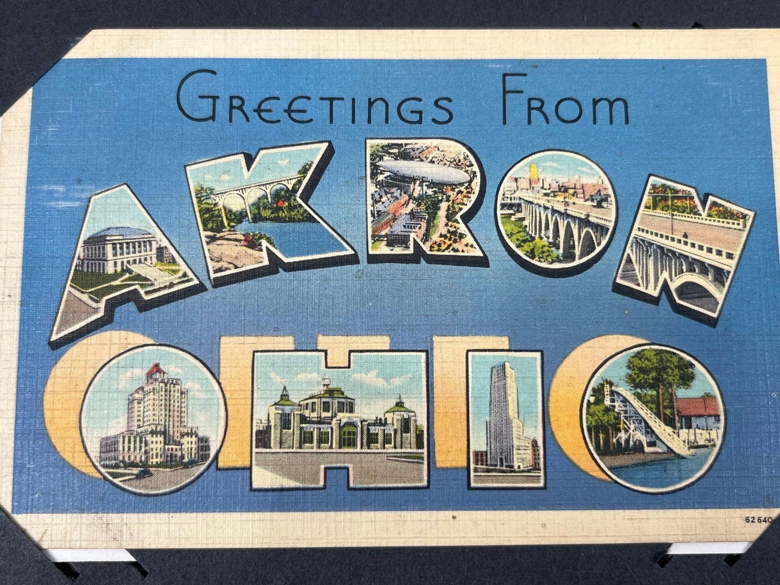 Akron Ohio & Surrounding Area Postcards: Approx 190 pcs.