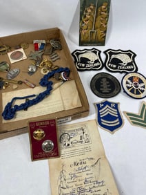 Military Pins, Badges, Patches, and More