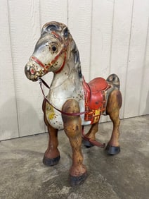 Mobil Metal Jump Along RIde On Horse