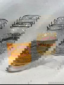 Old Country Ice Cream Parlor Topping Jars