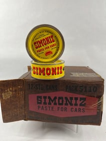 Simoniz Paste For Cars NOS Case