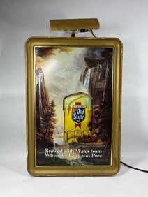 Old Style Heileman's Lighted Beer Sign
