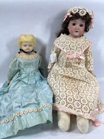 Paper Mache and Armand Marseille Doll